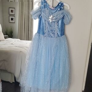 Sparkling Blue Princess Costume